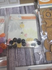Huge LOT Fun Stampers Journey BUTTONS, letters, clips, frames, embellishments