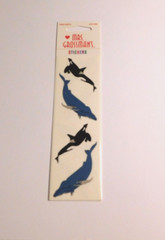 Mrs. Grossman’s Lot of 3 Strips Brand New in Package Whale Whales Stickers