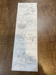 Vintage Mrs. Grossman’s Stickers Strip Money Dollar Bills Cash Change