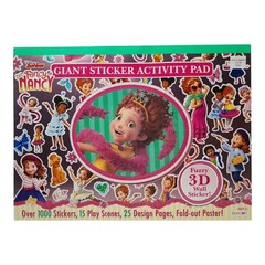 DJ Fancy Nancy Giant Sticker Activity Pad with Foam Sticker (Clubs)