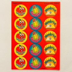 Trend Scratch n Sniff Scented Stickers CHOCOLATE | BLUEBERRY | PEPPERMINT +more