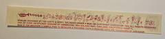 VTG 1982 Toots by Cardesign inc. Sticker strip Brown Koalas #MUS 139