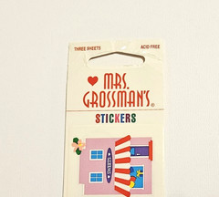 Mrs. Grossman’s Stickers Lot of 3 Strips Brand New Package ~Village Stores~ HTF
