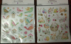 2 NEW the paper studio HAPPY EASTER theme scrapbooking stickers