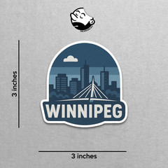 Winnipeg Magnet | Travel Magnet | Fridge Magnet (WIN01)