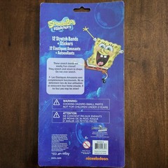Vtg 2010 Nickelodeon Stickers Stretch Bands Lot SpongeBob, Kai-Lan, Dora, Diego