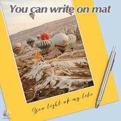 Mat Board Center, Pack of 10, 12×16 Mixed Color White Core Picture Mats for 8…