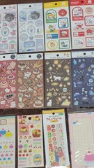 Cute Kawaii high quality Japanese stickers you choose World shipping