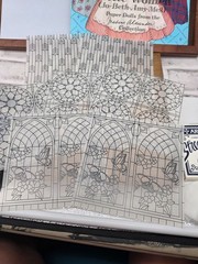 Mixed Scrapbook Junk Journal Shadow Box Lot 8- Paper Dolls – Cardstock/Stamps