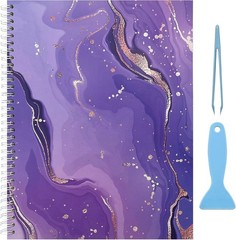 Large Reusable Sticker Book Collecting Album 8.5 x 11 Inch Sticker Storage Or…