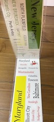 JoAnn States USA Travel Scrapbook Essentials Value Sticker Packs Craft Lot Of 7