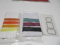 NEW! Vintage Mixed Lot Close To My Heart My Acrylix Stamps Stickers Felt Button