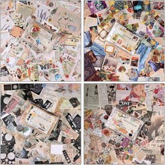 800pcs Vintage Junk Journal Supplies,Scrapbook Supplies Scrapbooking Paper an…