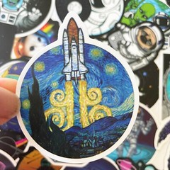50pcs NASA stickers, Astronaut, Space, spaceship, FREE Shipping*