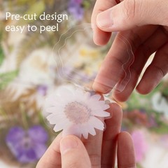 160pcs Floral Plant Stickers for Scrapbooks, DIY Crafts, Planners, Journals