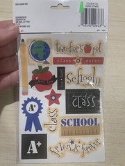 NEW Essentials School Days Keepsake Stickers 2 sheets acid/lignin free