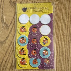 LOT of 20 Vintage TREND Scratch & Sniff Sticker Sheets & Purple Ladybug Stickers