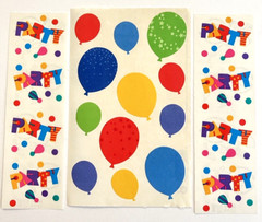 Mrs. Grossman’s Balloons & Party Stickers: Vintage 1992 Primary Colors, Vellum