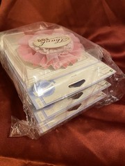 2011 (5) Bravissimo Making Memories Scrapbooking “Thank you” Ribbon Mementos