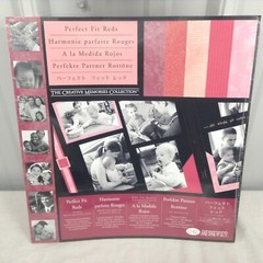 New/Sealed ‘2005’ Creative Memories ‘Perfect Fit Reds’ Photo Mounting Paper
