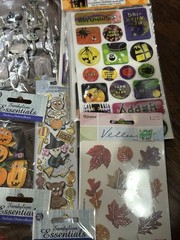 Large Lot Of Jolee’s Boutique Dimensional Halloween Pumpkins Fall Stickers