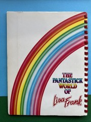 Lisa Frank Vintage 80s 90s Collectors Album 1982 Spiral Sticker Book Used As Is