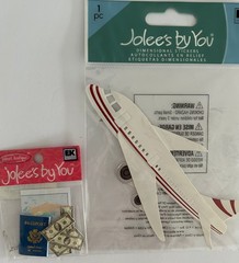 FUN Jolee’s Boutique Vintage Stickers NIP -Theme: PLANES, Passport, Airport