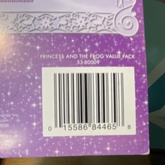 Disney Princess and the Frog Scrapbook Sticker Value Pack, MPN 53-80009