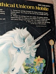 Vintage unicorn mobile scholastic books Dynamite’s mythical by Bradley Clark