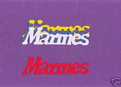 MARINES military USA die cuts scrapbook cards