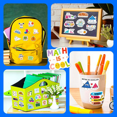 200 Math Stickers for Kids Teens Students – Vinyl Stickers for Crafts