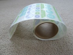 Roll of Stickers Toddlers 10 Mods 43006 Scrapbooking Children Kids Seize the Day