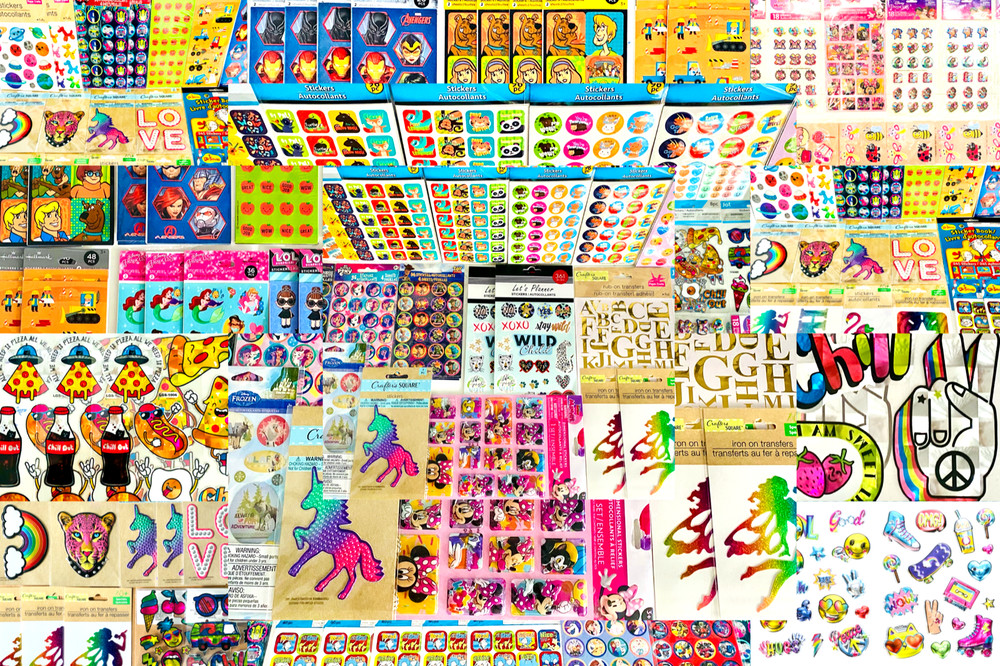 Huge Lot Stickers Planner Craft Scrapbook Variety All Themes & Ages | 1079+ Pcs.