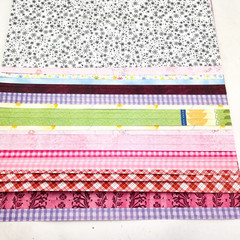 Scrapbook Paper Lot 12×12 DCWV & Paper Pizazz Pattern 50 Sheets A