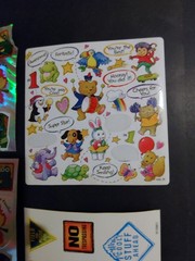 Vintage – Stickers – Variety – some missing as shown – comes as a set as shown