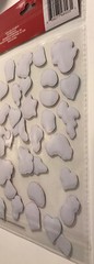 Valentines Themed Puffy Style Stickers 70 Total Scrapbooking/Valentine Crafts