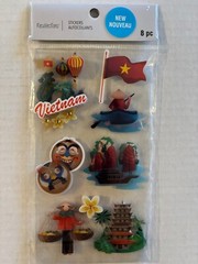 Recollections Stickers Autocollants DESTINATIONS VIETNAM