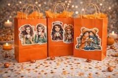 Cozy Autumn Sticker Set – 16 Piece