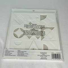 Lot of 3 Recollections Paper Layering Kit Home Good Vibes Only Geometric