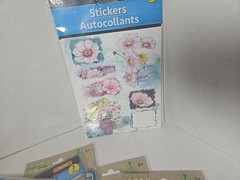 Assorted Random Stickers Mixed Lot Arts Crafts New & Incomplete JC16