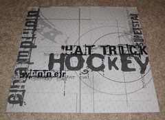 Daisy D’s Hockey HatTrick Transparency ~ 12×12 sheet