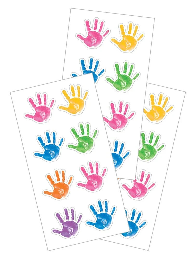 Stickers PH Slim Child Handprints Bright Colors Hands Repeats