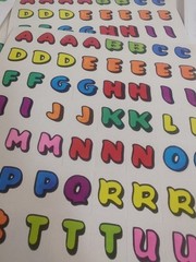 HUGE Vintage Sticker Lot & Sticker Book! St Patrick’s, Letters, Elmo, Sandylion