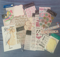 Baby Girl Newborn Pink – Assorted Scrapbook Supplies/Stickers