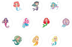 500PCS Ocean Animal Stickers Roll Sea Creature Labels for School Supplies