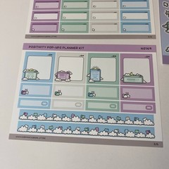 Hubman & Chubgirl Positivity Pop-Ups Planner Kit & Dreamy Reminders Stickers Set