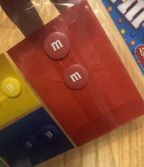 EK Success M&M’s Adhesive Envelopes Keepsake Candy Stickers Scrapbook NEW RARE