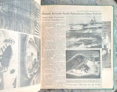 Apollo Missions ~1968/1969 Scrapbook~ Lunar Moon 7 8 9 10 Newspaper Clippings