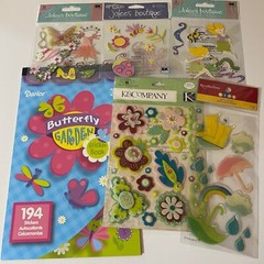 Jolee’s Boutique K&Company Recollections Fairies Spring Scrapbook Stickers