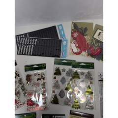 Recollections Jolee’s Boutique Christmas Sticker Lot Dimensional Glitter 15+ pc